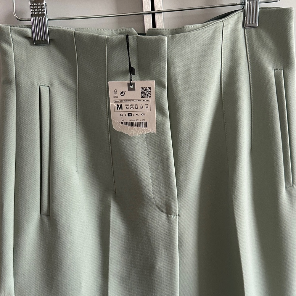 Zara Mint Green Trousers
